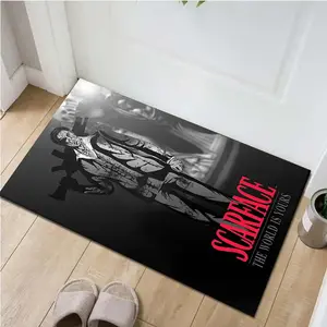 Scarface: The World Is Yours - Black & Red Graphic Design