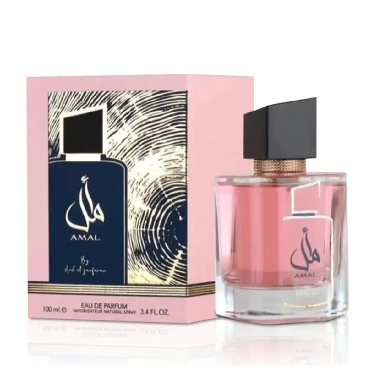 Ard al Zaafaran Amal Eau de Parfum Spray for Women, 3.4 Ounce Arabian Perfume Concentrated Perfume
