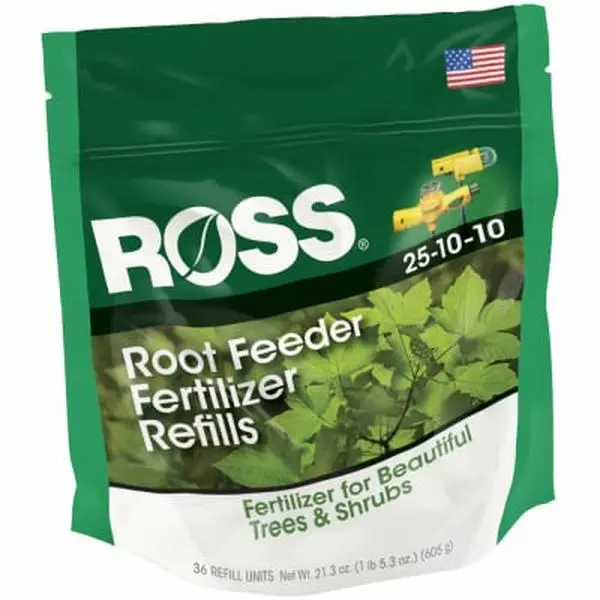 Easy Gardener 14680 Ross Tree & Shrub Root Feeder Fertilizer Refills - 36-Pack for Vigorous Grow Support