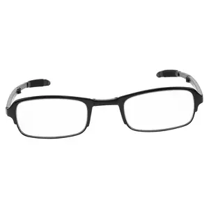 Portable Lightweight Foldable Glasses, Reading Glasses, Eyes Fatigue Relief Presbyopia Glasses(Black 1.5)