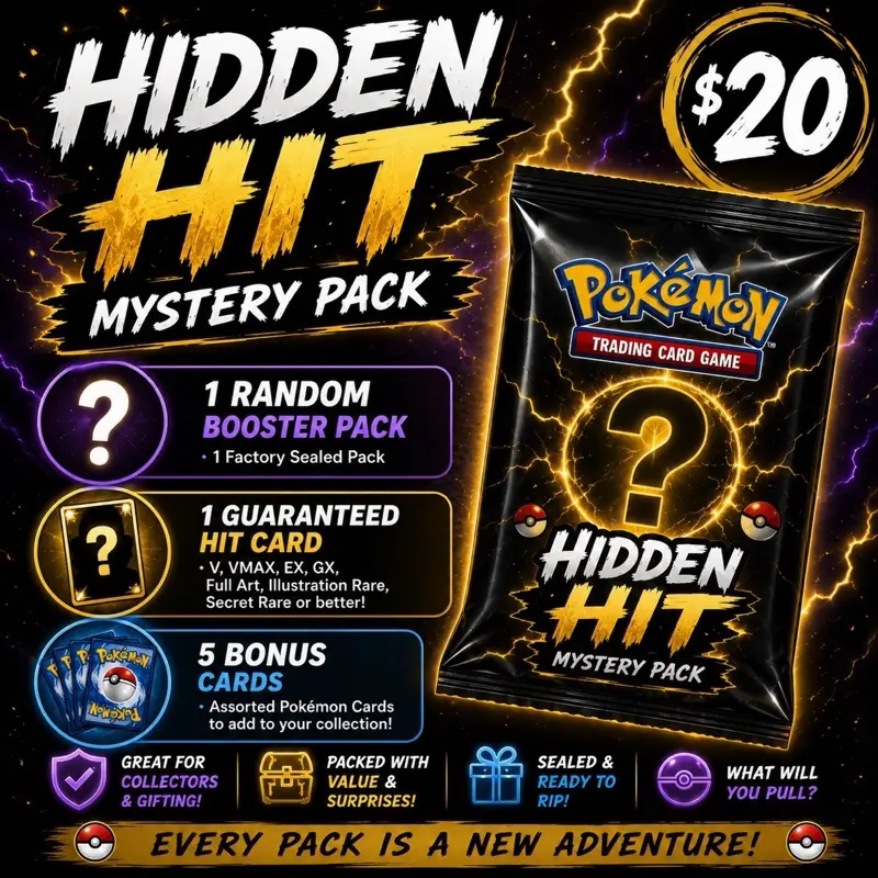 Pokemon Trainer’s Treasure Pack Collect Rare & Valuable Cards