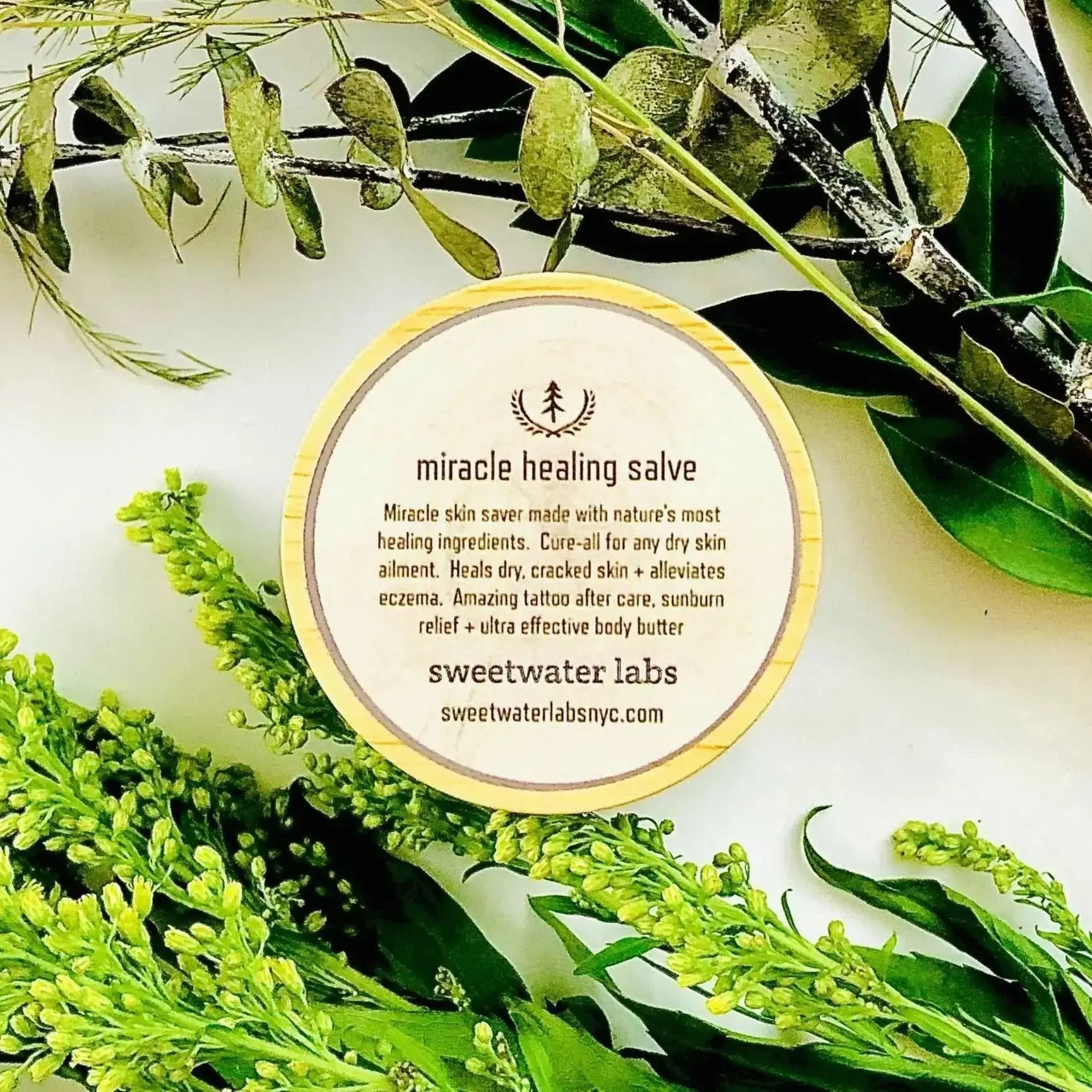 MIRACLE HEALING SALVE, Mint. Instantly relieves dry skin + + other skin irriations