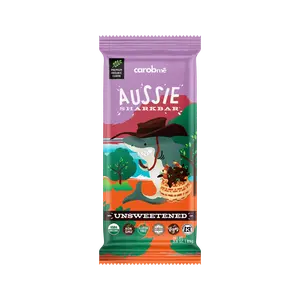Carobmē Organic Carob Bar Unsweetened