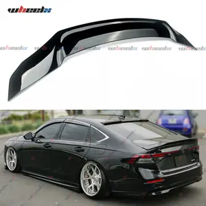 2023-2025 Honda Accord 11th Gen R Style Rear Wing | Duckbill Trunk Spoiler Gloss Black | Fits All Trim Models LX EX Sport Hybrid Touring | Direct Fit JDM Accessories | Aerodynamic Performance Upgrade