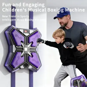 Interactive Boxing Pad Game for Kids Aged 3+, Smart Target Training, Reaction Speed & Rhythm Exercise, Home School Commercial Use