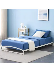 Gaomon 6" Low Profile Arch Shape Metal Twin Bed Frame, Heavy Duty Metal Mattress Foundation, No Box Spring Needed, Easy Set-Up Assembly, Metal Bed Frames, Minimalist Platform Bed