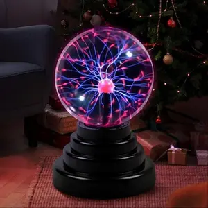 USB Plasma Static Ball Atmosphere Lamp, 1 Pack Science Teaching Night Light, Birthday Gift, Party Bedroom Home Decor