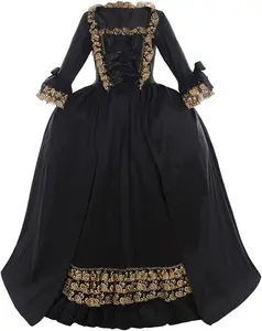 Women's Queen Marie Antoinette Rococo Ball Gown 18th Century Victorian Dress Costume