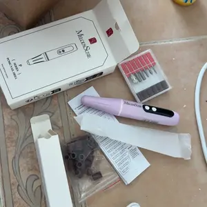 MelodySusie PC90G Rechargeable Nail Drill 20000RPM, Portable Electric Nail File with Sanding Kit for Manicure & Pedicure, Cordless Efiles for Acrylic Nails Lightweight Nail Care Tool for Home & Salon