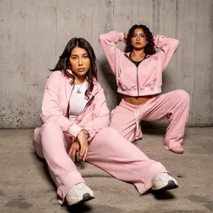 PINK THERMAL SWEATSUIT