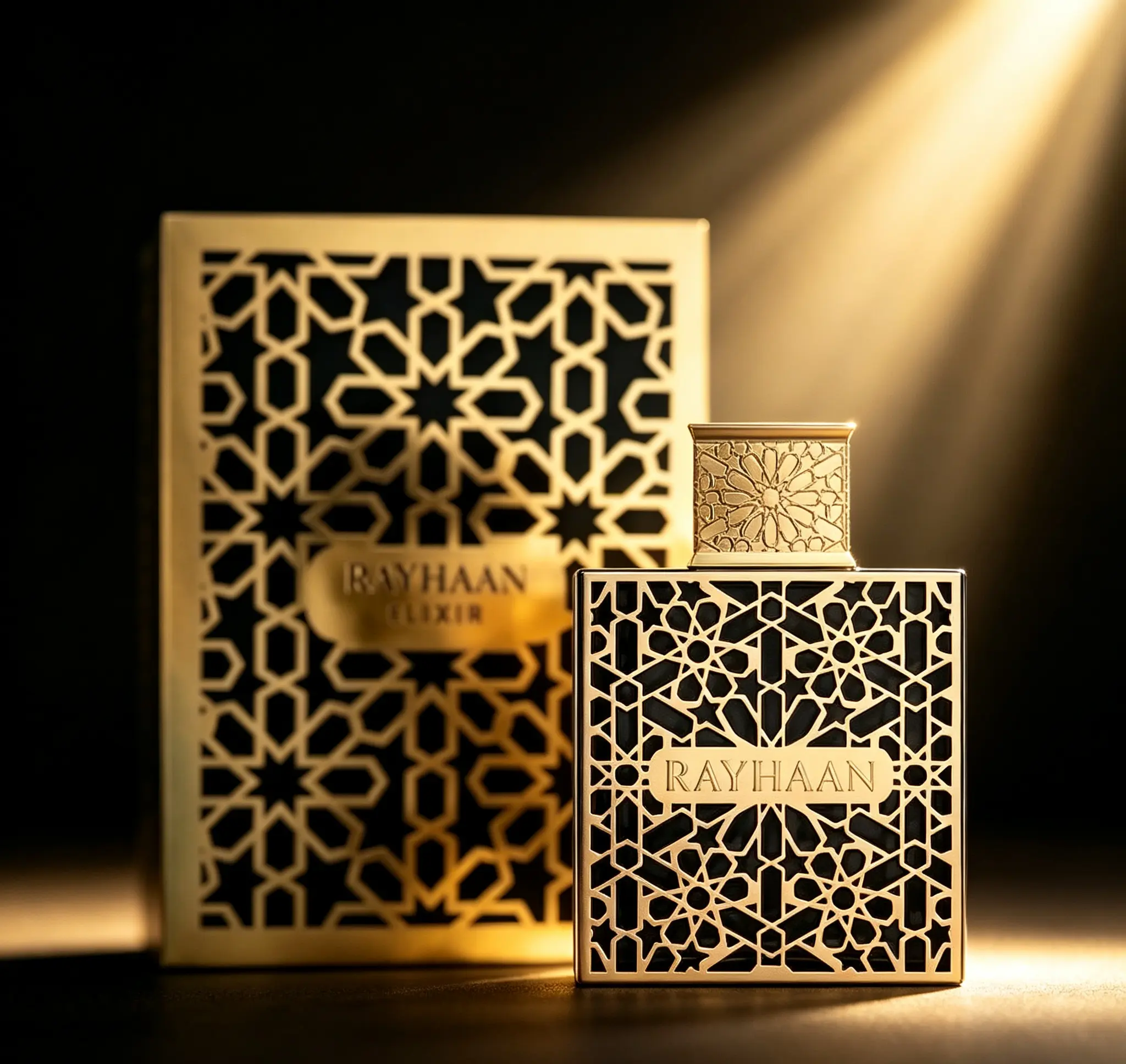 Rayhaan Elixir Unisex Eau de Parfum Spray - 3.4 Oz/100 ml Sophisticated Signature Fragrance for Daily & Evening Wear