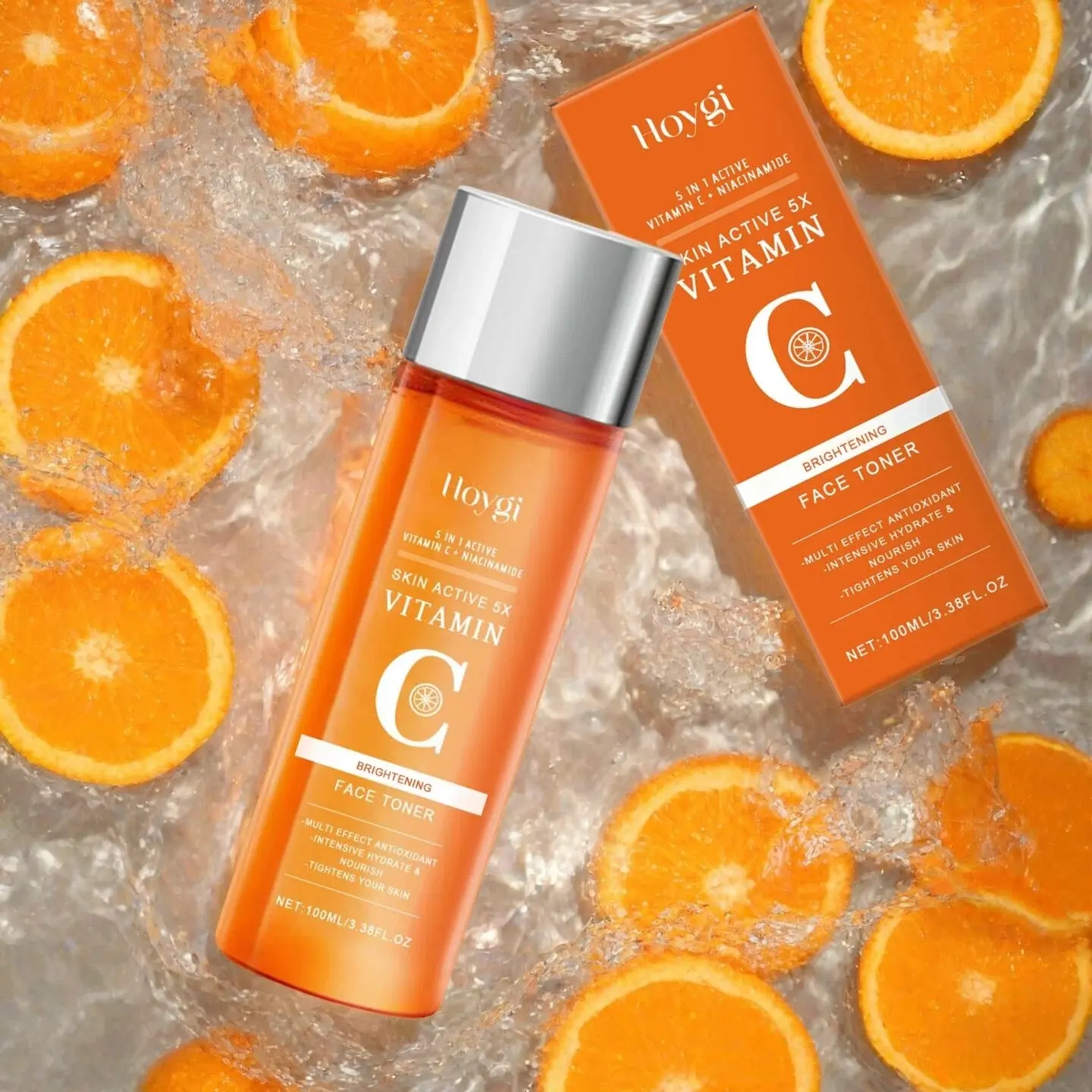 Vitamin C Moisturizing Toner, Gentle Mild Sensitive Refreshing Facial Toner, Hydrating Facial Toner, Skin Care Product for Women & Men, Hydrate, Moisture, Moisturize, Glass Skin