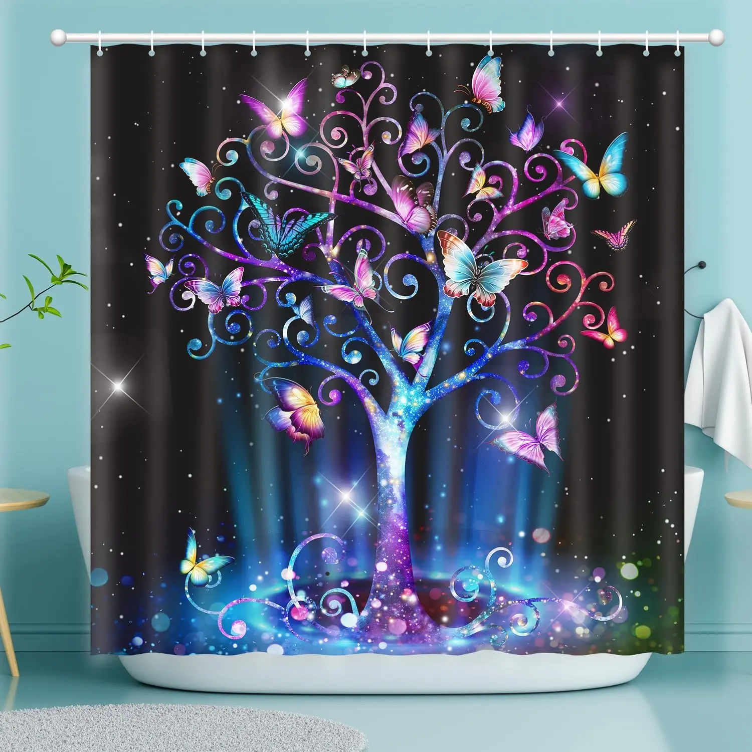 Fluorescence Butterfly Tree