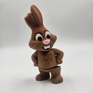 Chocolate Bunny Magnet Fidget | Cute Desk Toy & Collectible