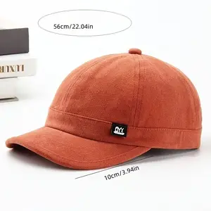 Vintage-Inspired American Style Baseball Cap, Adjustable Fit, Lightweight Polyester, - Hand Wash or Dry Clean, Short Brim, Fashion Brand