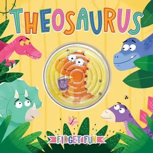 USED-Theosaurus - Children's Sensory Storybook with Touch and Fidget Bead Maze by Little Hippo Books (Unknown)