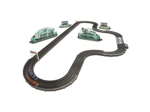 Auto World 14' Showroom Shootout: Battle of The Dealerships Slot Race Set - 1968 Nickey Chevrolet Camaro - 1970 Yenko Chevrolet Nova - SRS337