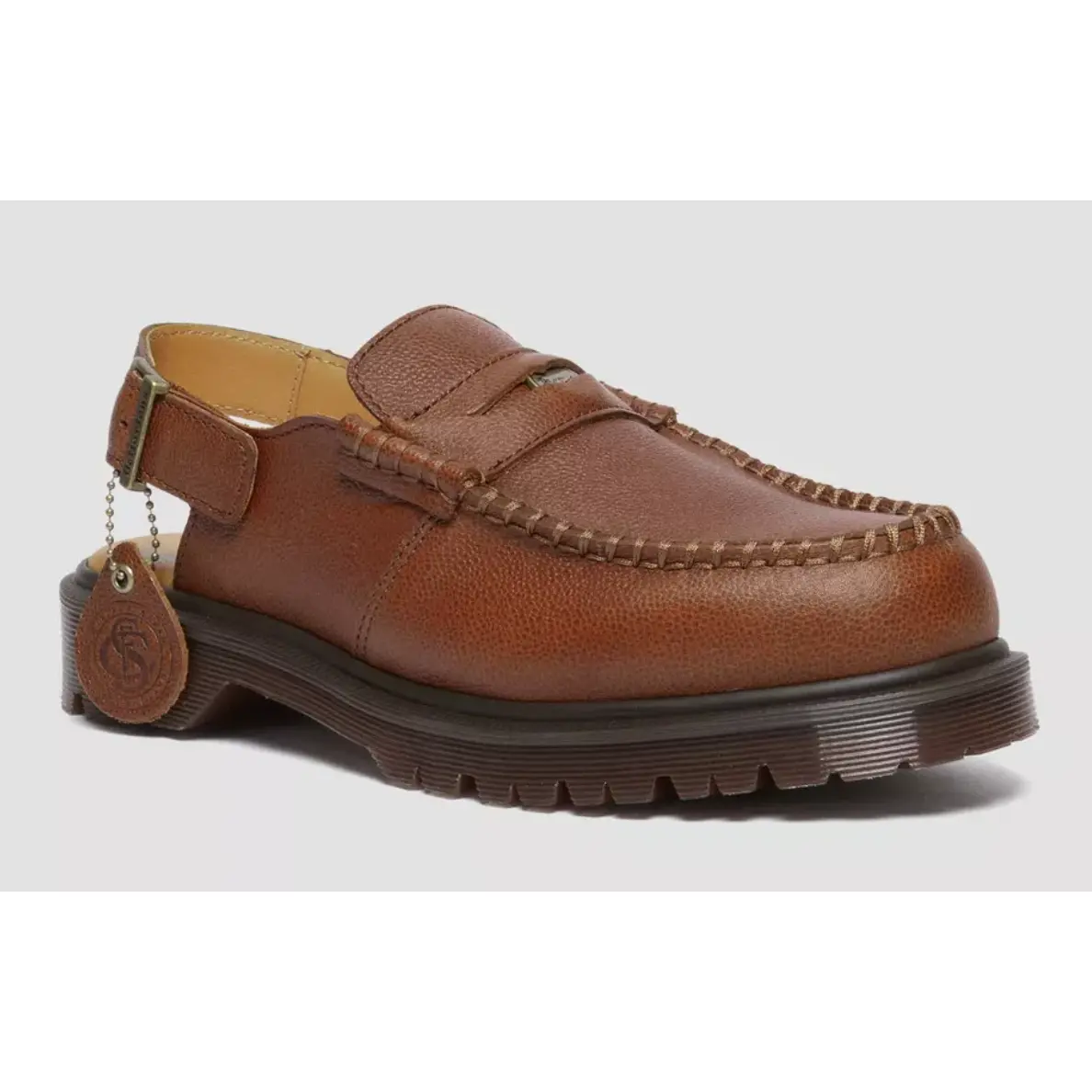 Dr. Marten's Penton Westminster Slingback 'Brown Whiskey' Shoes - 8M