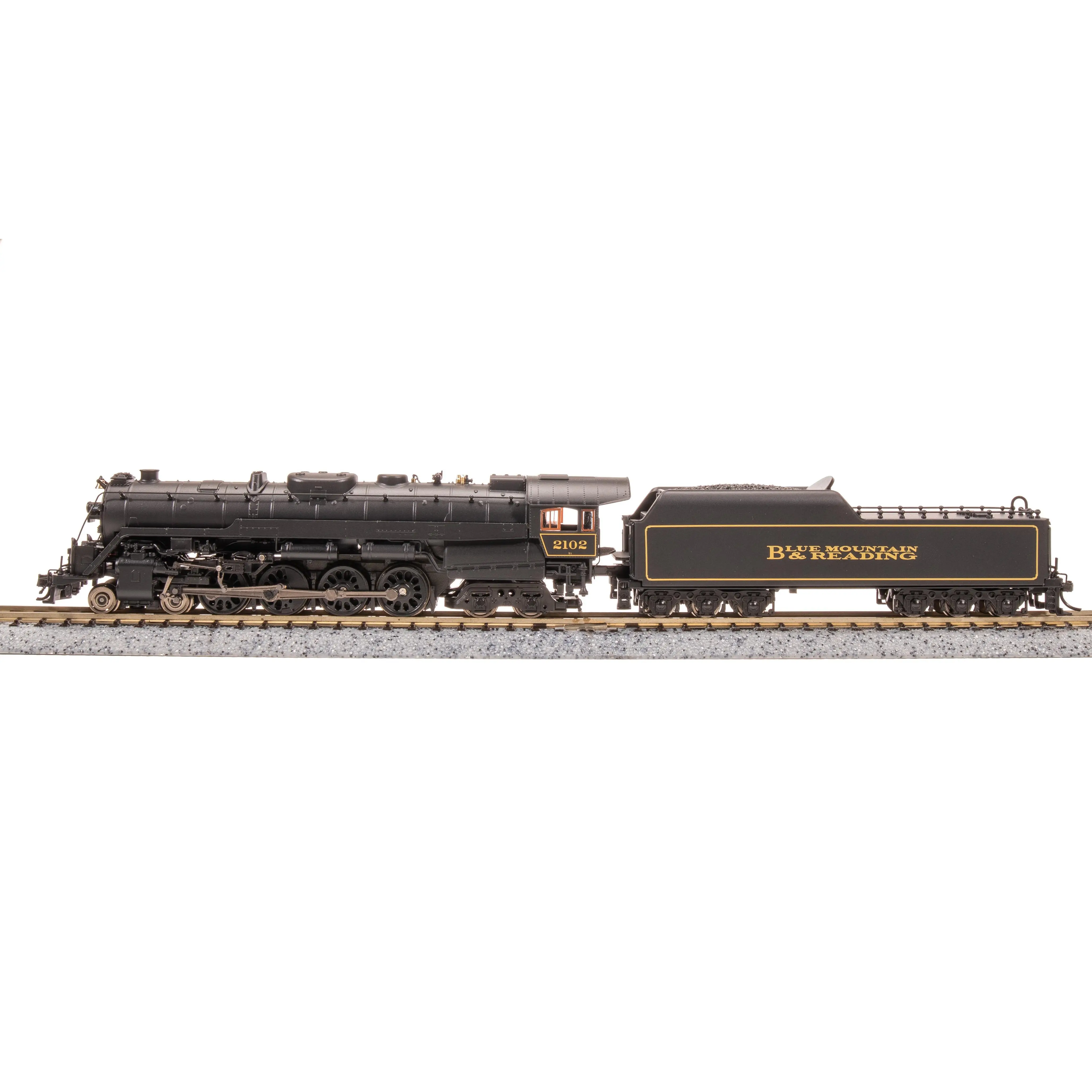 BLI 7408 Reading T1 4-8-4, RBMN #2102, "Blue Mountain & Reading" Scheme, Paragon4 Sound/DC/DCC, Smoke, N