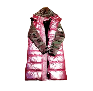Men's Bubblegum Soldier Trench Puffer