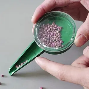 Gardening becomes simple: 1 sowing tool for adapting seeds of various sizes and planting them in garden pots! Multi functional small vegetable flower seed seeder, hole tray, succulent seeder