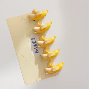 Simulated fruit hair clip for women, side fringe hair clip, small hair accessory