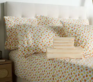 Home Reflections 2pk Double Brushed Sheet Sets with Extra Cases Home Reflections 2pk Double Brushed Sheet Sets with Extra Cases