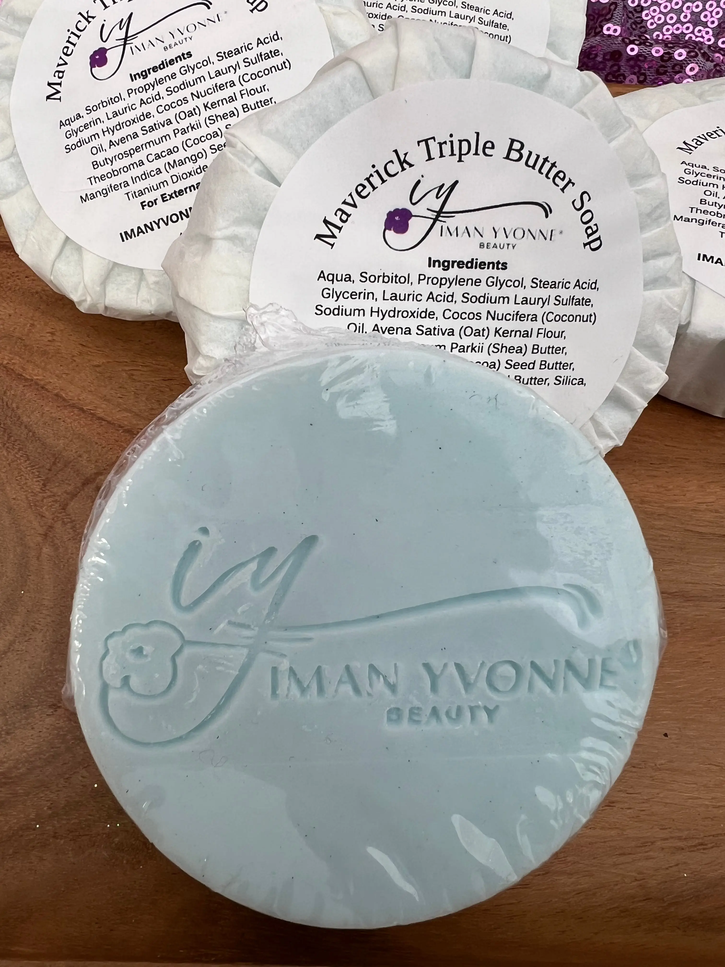 Moisturizing Triple Butter Bar Soap-Maverick (Spiced citrus, aromatic herbs, rugged woods)