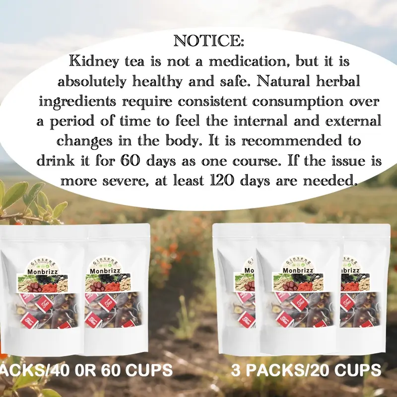 Ginseng Five Treasure  Wolfberry Tea Men's Health Mulberry Herbal Tea 20/40/60bags - Beverage 7