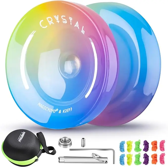 Responsive Yoyo K1-plus With Yoyo Sack + 5 Strings And Yo-yo Glove Gif