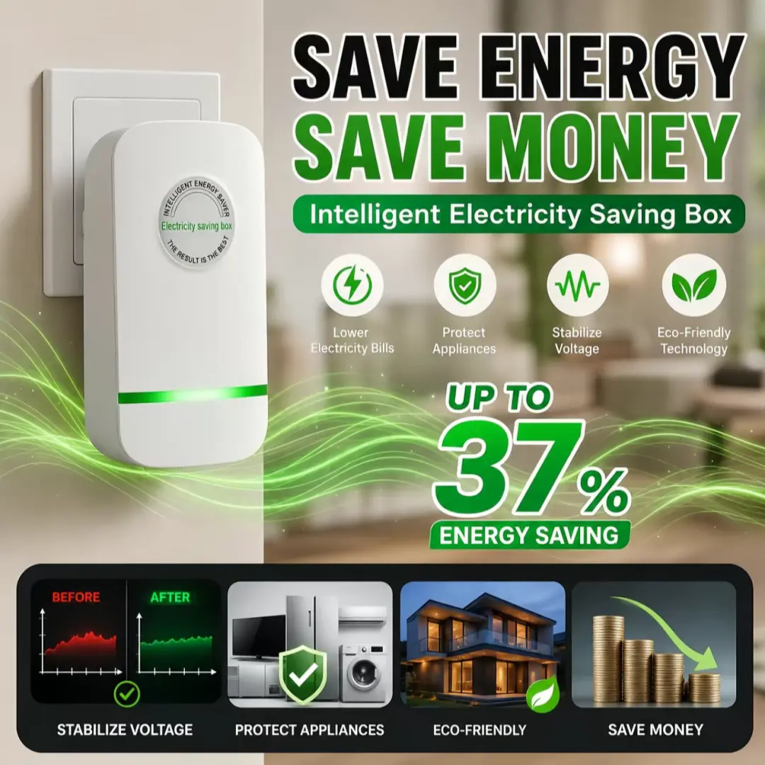 【BUY 1 GET 1 FREE】 SmartPlug Device Stop Watt Plug-in for Home & Office US Plug 90V-250V 30KW Safe Durable Multi-Functional Compatibility Easy to Use