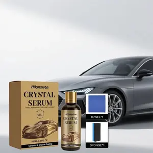 Ceramic Car Coating Kit, Auto Paint Crystal Plating, Gloss Enhancer, Anti-Fouling Scratch Resistant, Hydrophobic Car Accessories