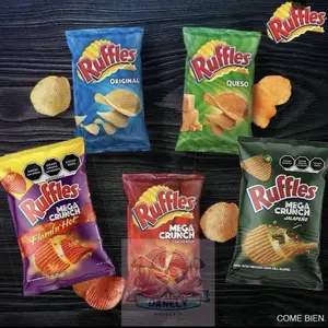 Ruffles Variety Pack (5 Sabores) Chips Snack