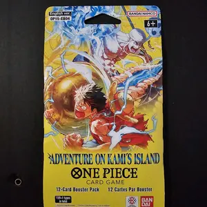 BANDAI NAMCO One Piece Adventure on Kami's Island OP15 Sleeved Booster Pack