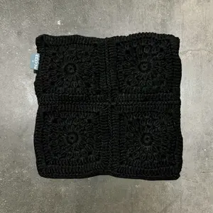 All-Black Crochet Hat