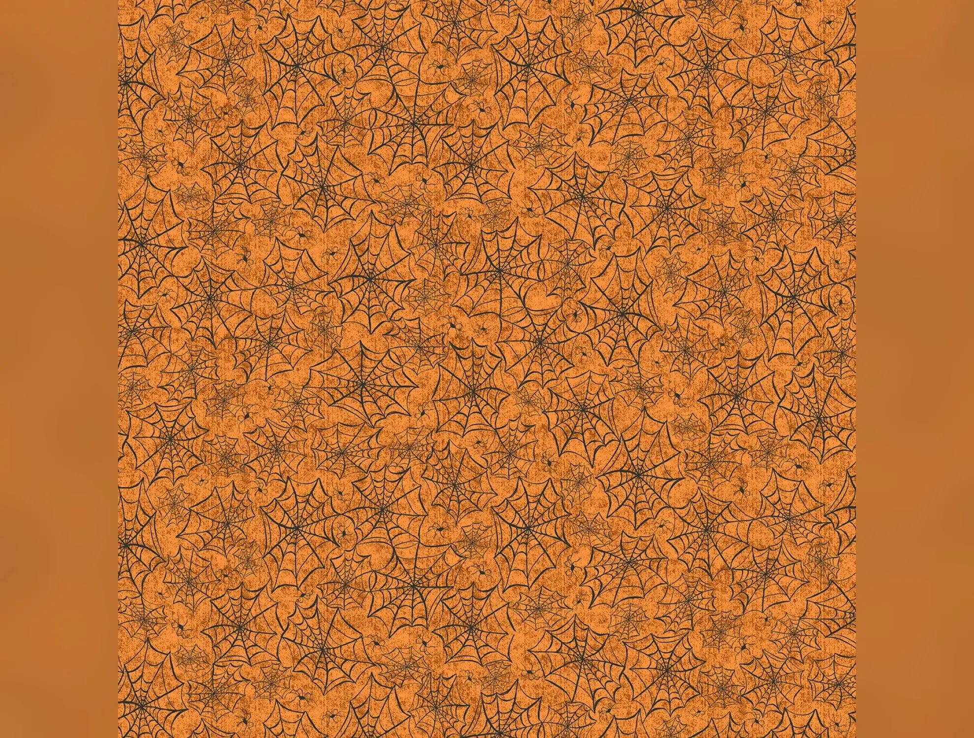 Hocus Pocus | Allover Webs - Orange by Deane Beesley for P&B Textiles | HPOC5831-O