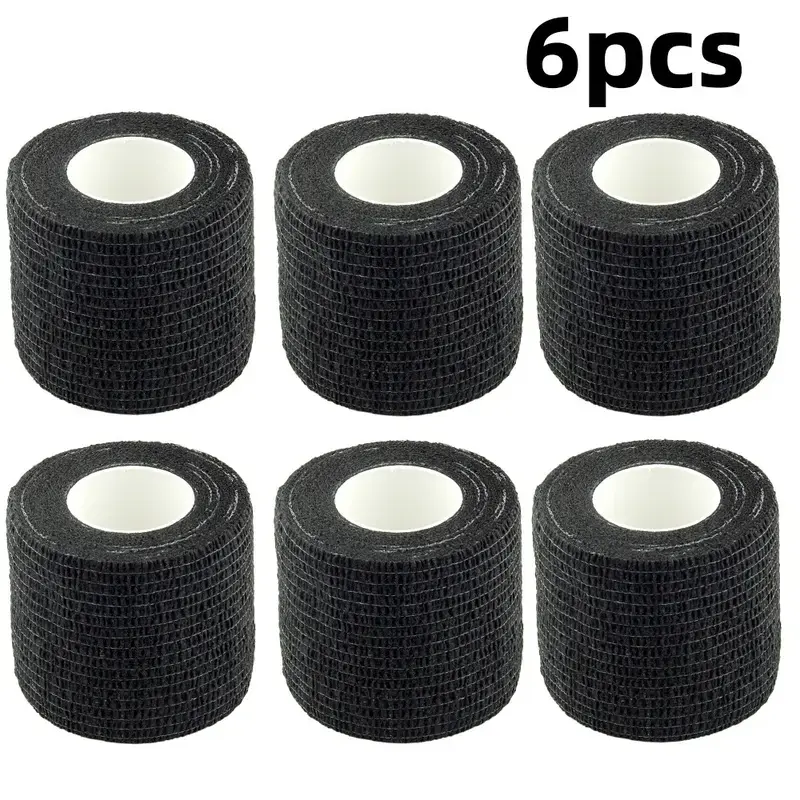 6pcs Tattoo Machine Handle Bandage Set, Tattoo Accessories & Supplies, Essential Tattoo Tools for Artists, Durable Tattoo Equipment, Tattoo Equipment Supply