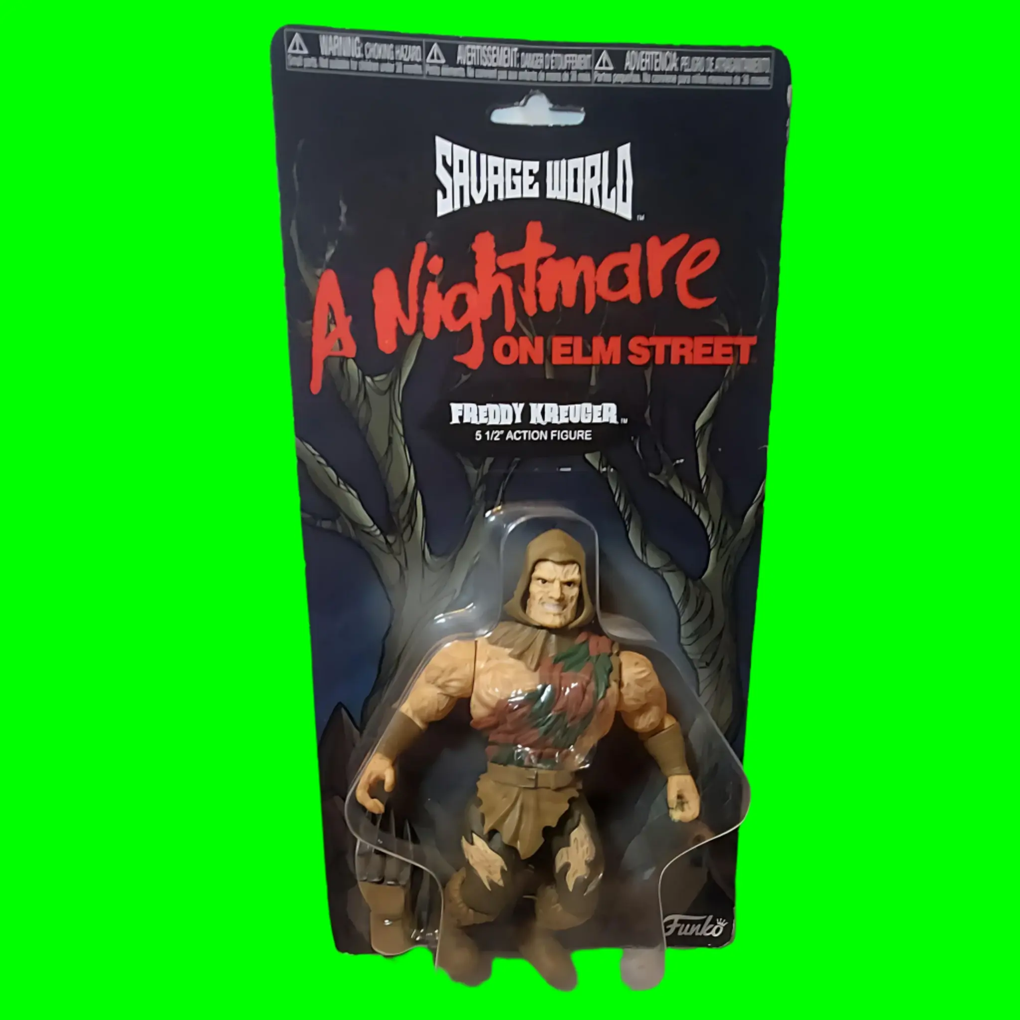 Funko Savage World Freddy Kreuger 5 1/2" Action Figure Nightmare On Elm Street