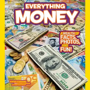 Used National Geographic Kids Everything Money Paperback Book - Kathy Furgang, ELA Common Core Resources, Fun Accessible English Text, Colorful Photos, Educational School Supplies