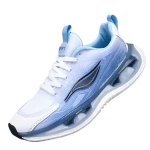 Men's Running Shoes - Anti-slip and shock-absorbing athletic shoes, lace-up design, EVA and TPU sole, suitable for both casual and athletic wear, ideal for gym workouts, hiking, and all seasons.