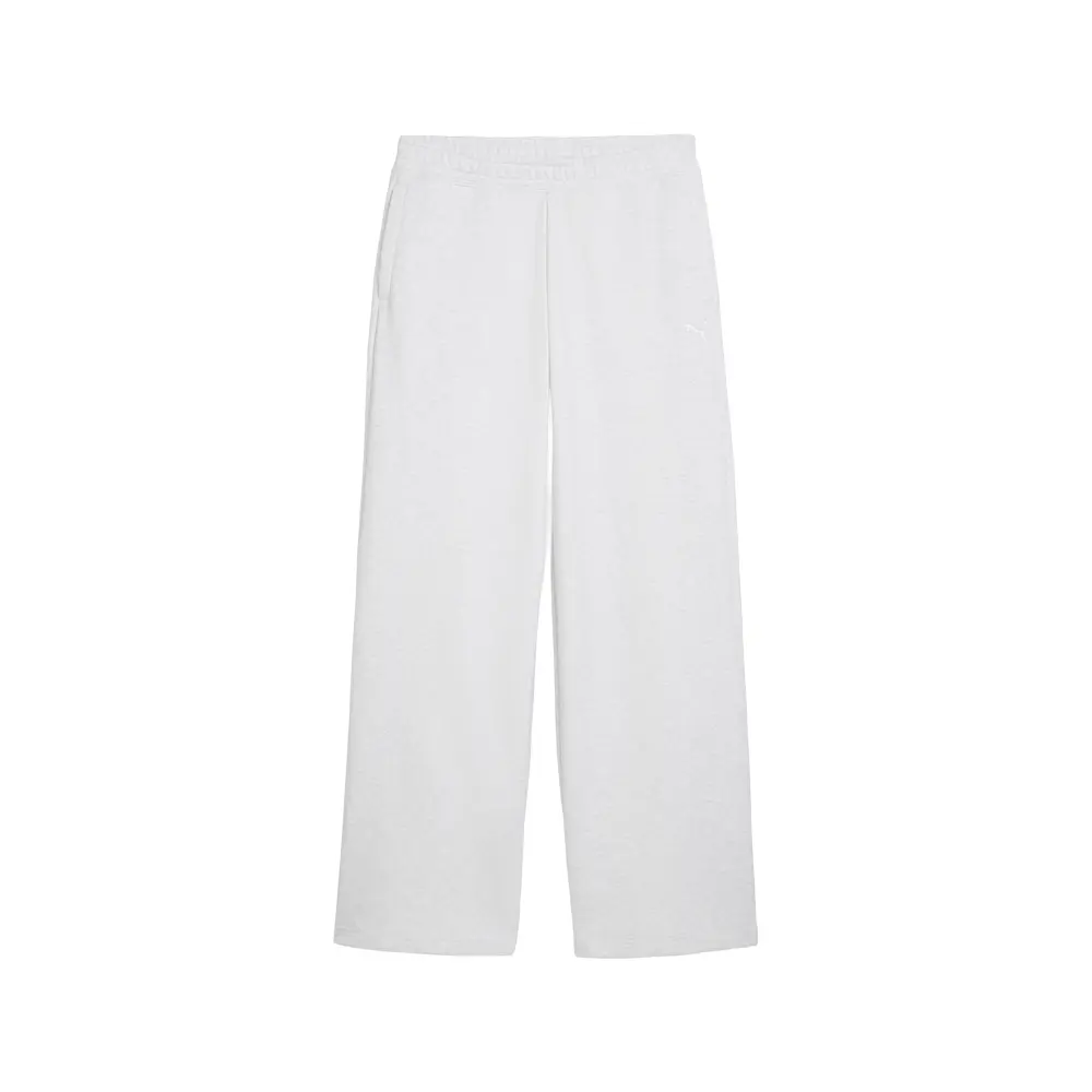 PUMA Womens Wardrobe Essentials Peach Touch Slouchy Sweatpants Casual - White