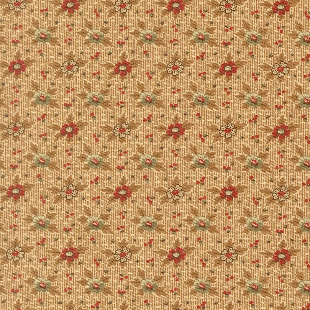 Fabric Moda Saddle Mountain Flowers Miss Mollie by the Quarter Yard 47562-20