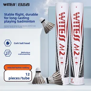 Badminton durable 12 packs, not bad, durable badminton training ball