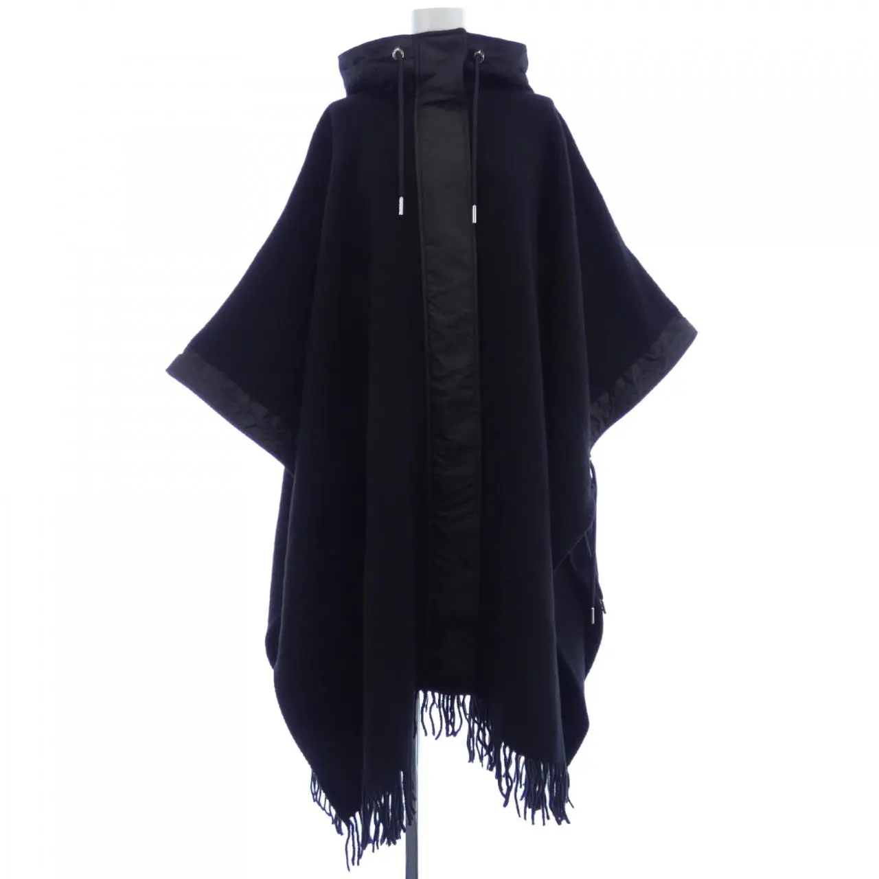 Pre-owned MONCLER Others Small Leather Goods Knit Poncho