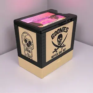 Never Say Die -  - Universal DeckDock - For Magic The Gathering and More - Damage/Health Counter, and token tray included.  Counts to 99 and holds more than 100 double sleeved cards