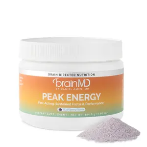 BrainMD - Peak Energy Powder - Fast-Acting, Sustained Focus and Performance BrainMD - Peak Energy Powder - Fast-Acting, Sustained Focus and Performance