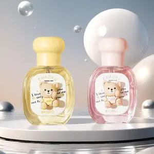 Cute Bear Pattern Perfume,Long Lasting Fruity Fragrance for Women, Daily Use Fragrance for Women & Girls
