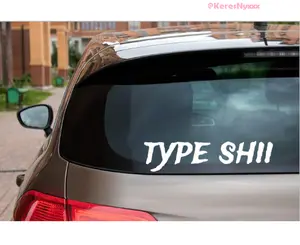Type Shii Decal Sticker