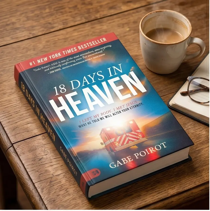 18 Days In Heaven by Gabe Poirot, True Story Spiritual Memoir for Humanities & Social Sciences Parenting & Family Enthusiasts