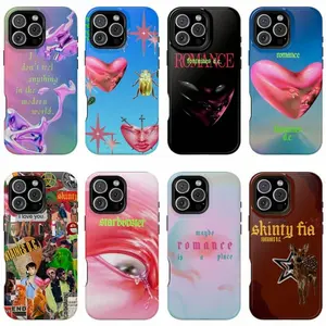 Fontaines D.C. Phone Case – Skinty Fia, Romance, Dogrel, A Hero’s Death Album Art, Irish Post-Punk Indie Aesthetic iPhone & Samsung Fan Gift N